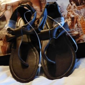CUPID BROWN SANDALS 2 SIZES NWOT